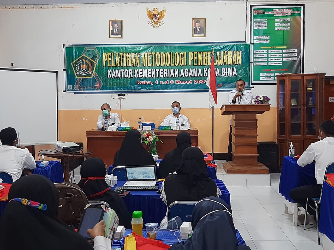 PELATIHAN METODOLOGI PEMBELAJARAN TAHUN 2021 KEMENTERIAN AGAMA KOTA BIMA